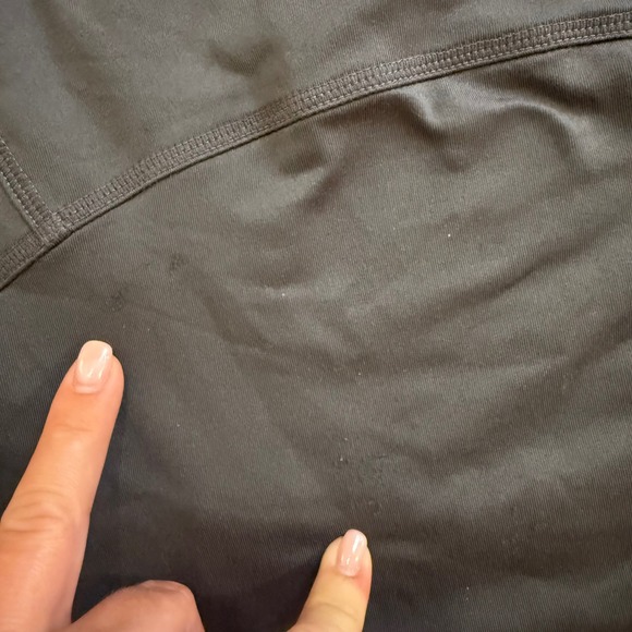 Athleta Gray Quarter Zip Long Sleeve Athletic Pullover Top Women's XS - Picture 3 of 7